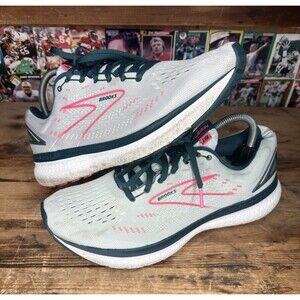 Brooks Glycerin 19 Ivory Pink Running Shoes Athletic 1203431B110 Womens Size 11